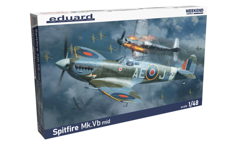 Eduard model 84186 Spitfire Mk. Vb střední výrobní verze 1/48 | pkmodelar.cz