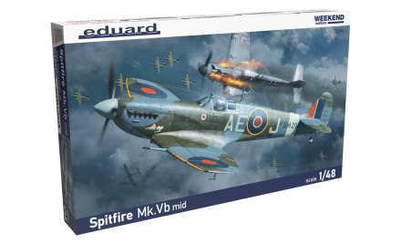 Eduard model 84186 Spitfire Mk. Vb střední výrobní verze 1/48