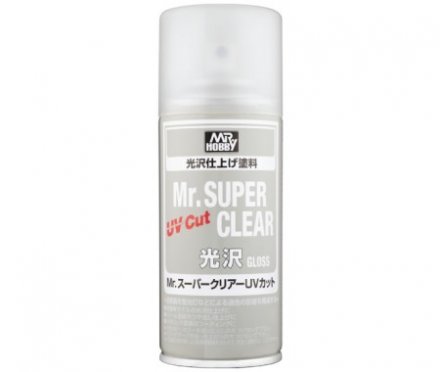 Mr. Super Clear UV- lak lesklý s UV filtrem ve spreji 170ml