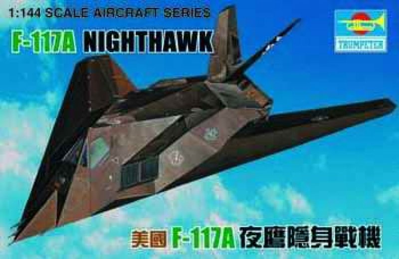 Trumpeter 01330 Lockheed F-117A Nighthawk 1:144 | pkmodelar.cz