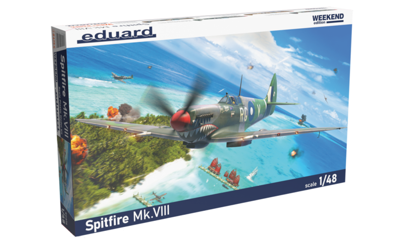 Eduard model 84154 Spitfire Mk. VIII 1/48 | pkmodelar.cz