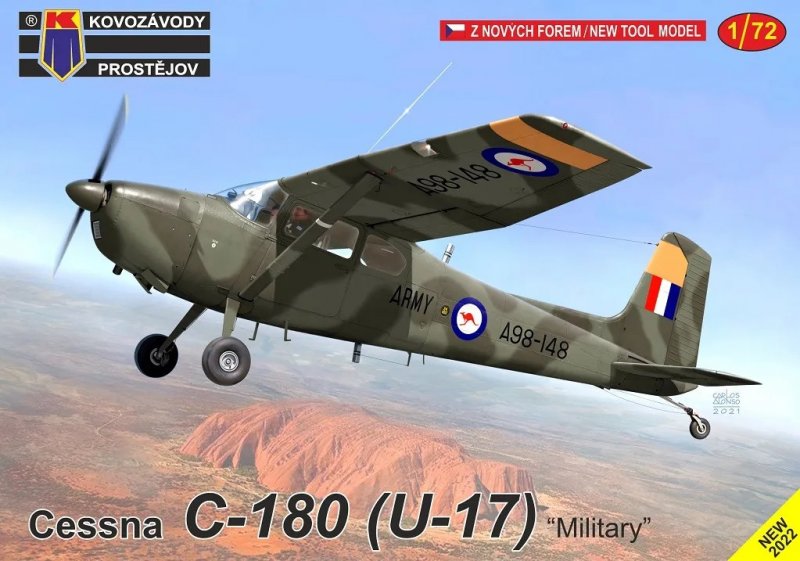 KPM0237 Cessna C-180 U-17 Military 1:72 | pkmodelar.cz