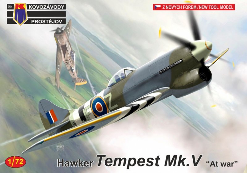 KPM0252 Tempest Mk.V 1:72 At war | pkmodelar.cz