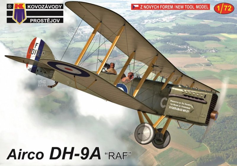 KPM0311 Airco DH-9A RAF 1:72 | pkmodelar.cz