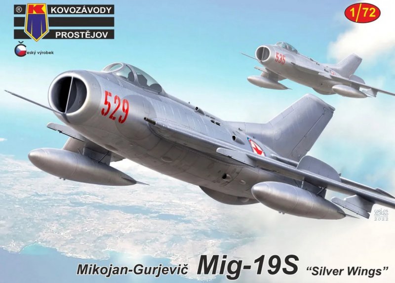 KPM0329 MiG-19S Silver Wings 1:72 | pkmodelar.cz