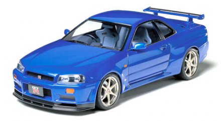 Tamiya 24210 Nissan Skyline GT-R V.spec (R34) 1:24