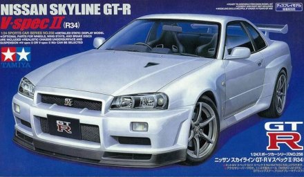 Tamiya 25258 Nissan Skyline GT-R V Spec II (R34) 1:24