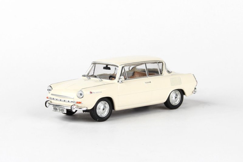 Abrex Škoda 1100MBX (1969) 1:43 - Slonová Kost | pkmodelar.cz