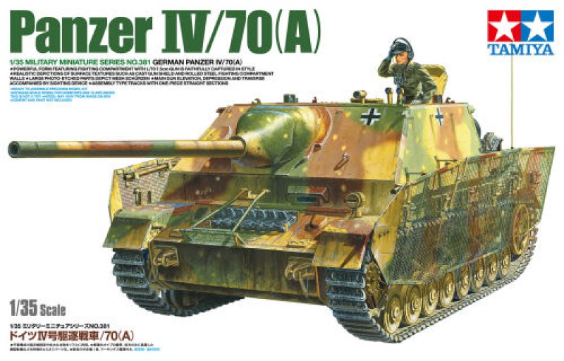 Tamiya 35381 German PanzerIV/70(A) 1/35 | pkmodelar.cz