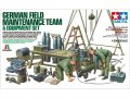 Tamiya 37023 German Field Maintenance Team & Equipment Set 1:35 | pkmodelar.cz