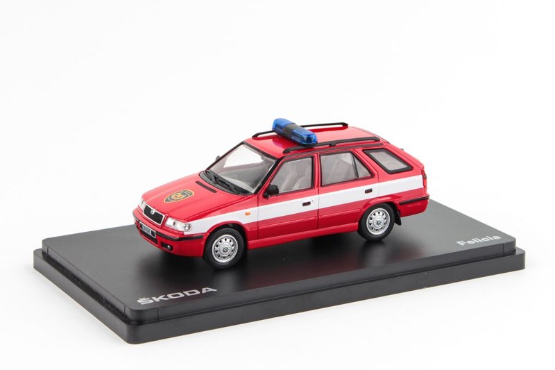 Škoda Felicia FL Combi (1998) 1:43 - Hasiči | pkmodelar.cz