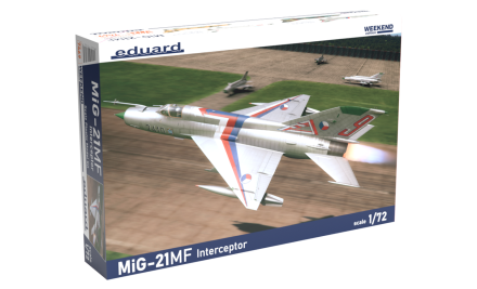 Eduard model 7469 MiG-21MF Interceptor 1/72