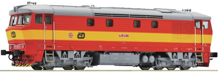 ROCO 70923 H0 Dieselová lokomotiva 751.375-7 Bardotka, ČD, Ep.V, DCC ZVUK