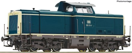 ROCO 52538 H0 Dieselová lokomotiva BR212, DB, Ep.IV