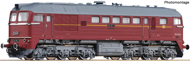 ROCO 71791 H0 Dieselová lokomotiva BR120, DR, Ep.IV, DCC ZVUK | pkmodelar.cz