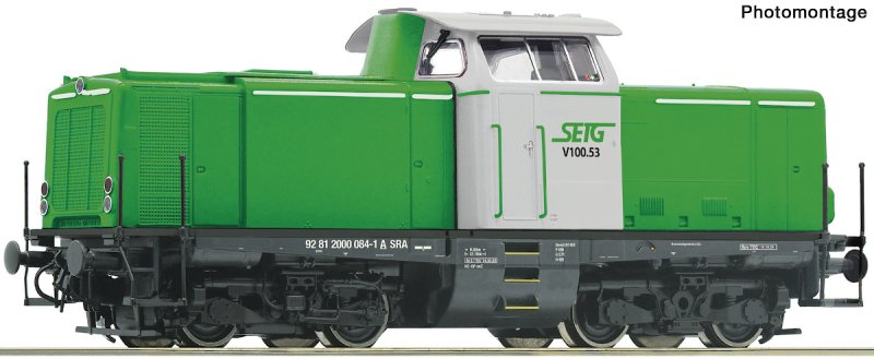 ROCO 52563 H0 Dieselová lokomotiva V100.53, SETG, Ep.VI | pkmodelar.cz
