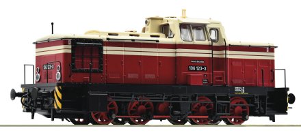 ROCO 70259 H0 Dieselová lokomotiva BR106, DR, Ep.IV, DCC ZVUK
