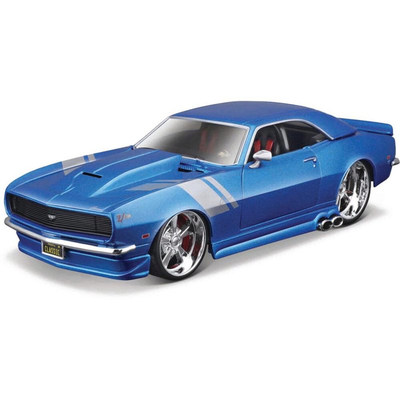 Maisto Chevrolet Camaro Z/28 1968 1:24 modrý | pkmodelar.cz