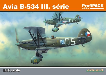 Eduard model 8191 Avia B-534 III. série (Reedice) 1/48