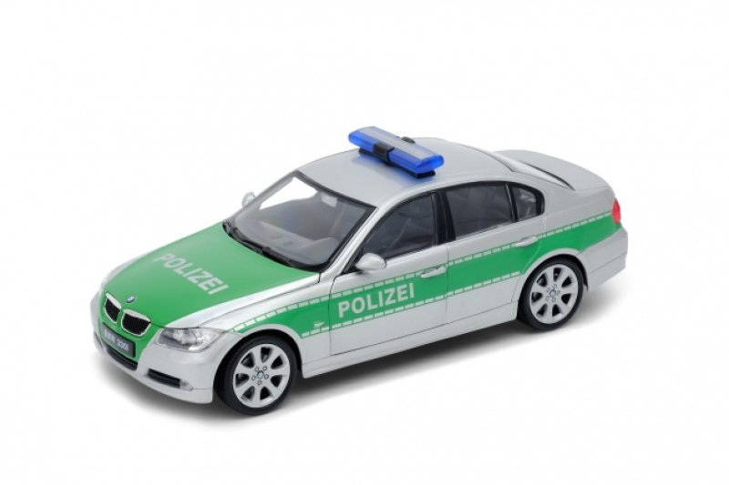 Model auta Welly 1:24 BMW 330i POLIZEI | pkmodelar.cz