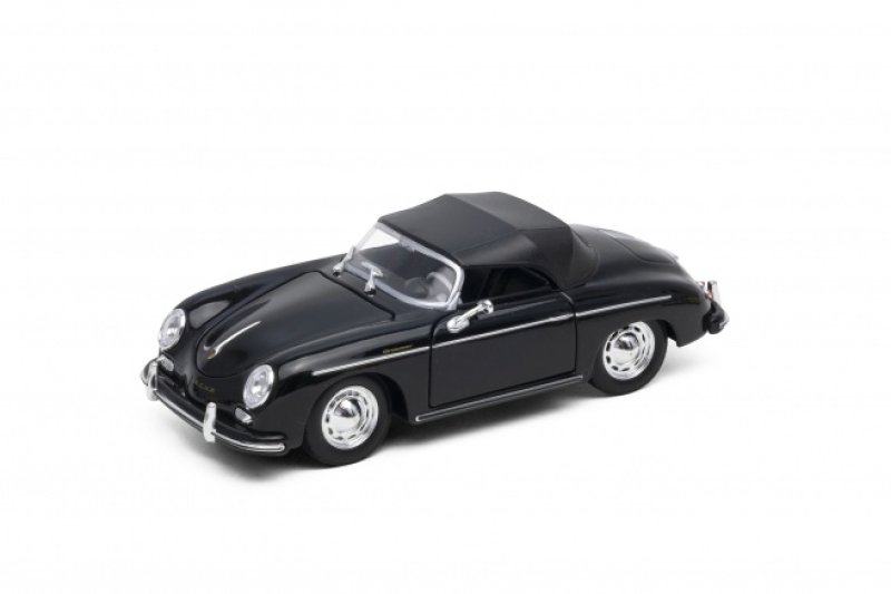 Welly auto 1:24 Porsche 356A Speedster černá | pkmodelar.cz