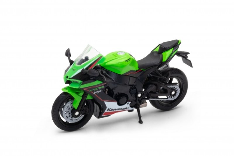 Welly moto 1:18 KAWASAKI NINJA ZX-10R na podstavci | pkmodelar.cz