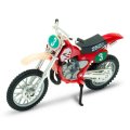 Welly Motocykl Honda CR250R 1:18 červená na podstavci | pkmodelar.cz