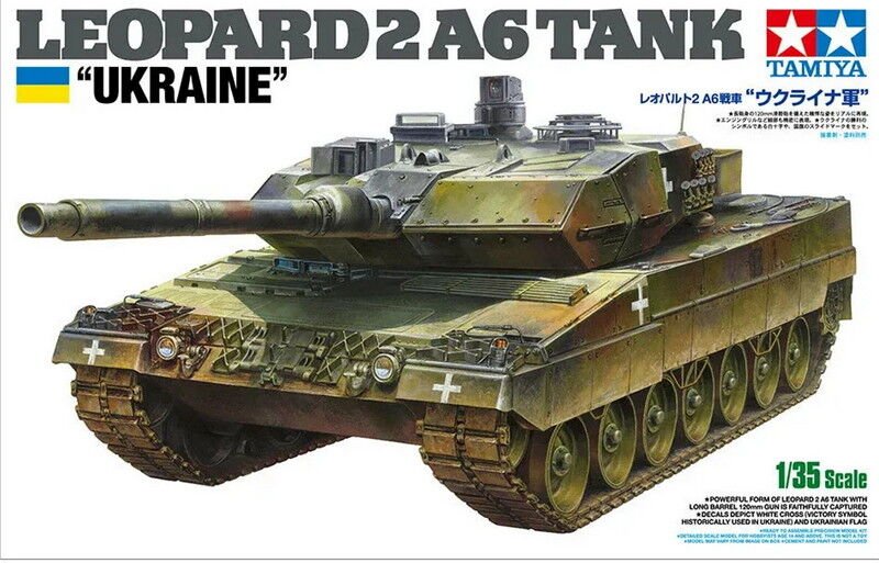 Tamiya 25207 Leopard 2A6 Ukraine 1/35 | pkmodelar.cz