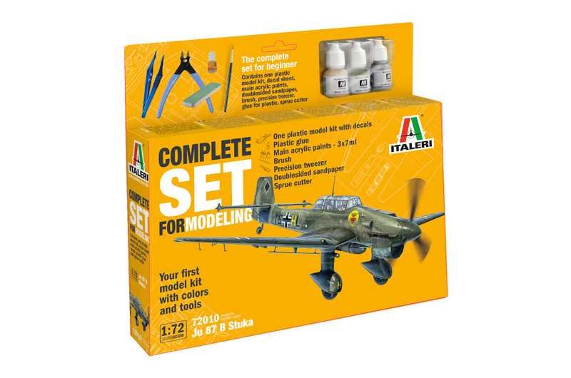 Italeri 72010 Junker Ju-87B Stuka (1:72) set | pkmodelar.cz