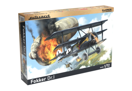 Eduard model Fokker Dr. I 1/72
