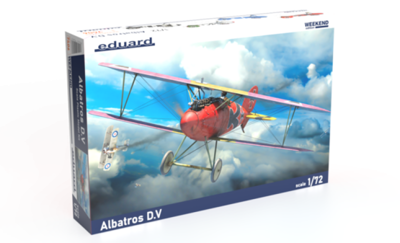 Eduard model Albatros D. V 1/72 | pkmodelar.cz