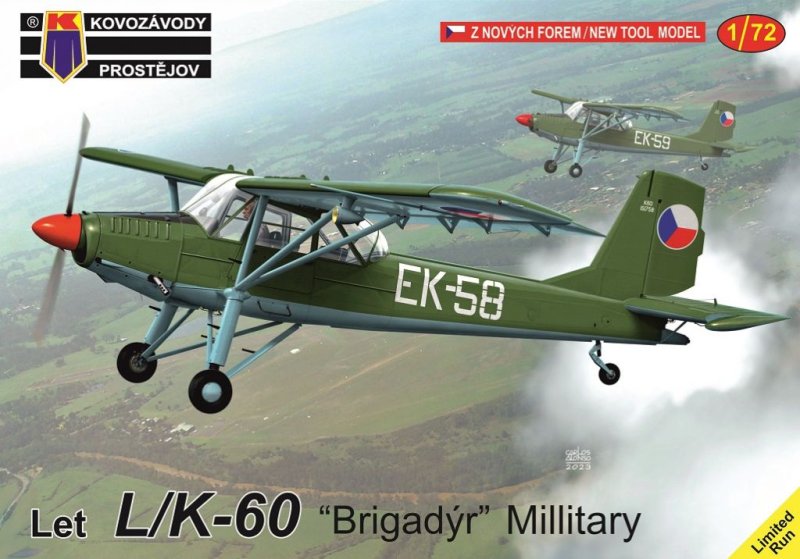 KPM0392 Let L/K-60 Brigadýr Military 1:72 | pkmodelar.cz