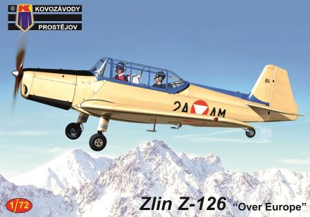 KPM0408 Zlin Z-126 Over Europe 1:72