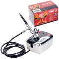 Set kompresoru a airbrush pistole HS08-3AC-SK | pkmodelar.cz