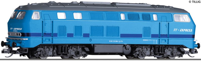 Tillig 04709 Dieset BR 218 TT | pkmodelar.cz