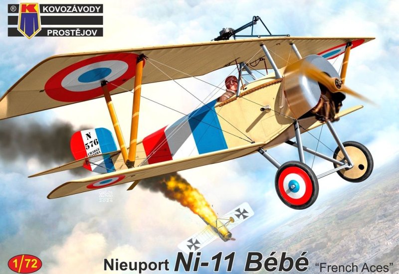 KPM0449 Nieuport Ni-11 Bébé French Aces 1:72 | pkmodelar.cz