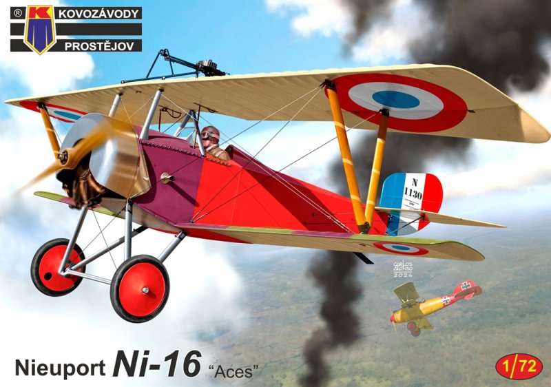 KPM0451 Nieuport Ni-16 Aces 1:72 | pkmodelar.cz