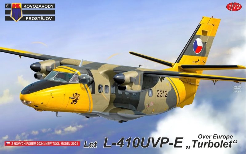 KPM0457 L-410UVP-E Turbolet Over Europe 1:72 | pkmodelar.cz