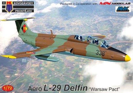 KPM0459 Aero L-29 Delfín Warsaw Pact 1:72