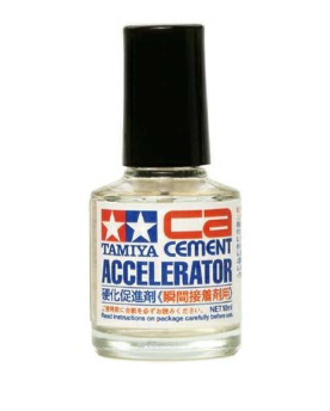 Tamiya 87138 Tamiya CA  Accelerator (10ml) Urychlovač CA lepidel | pkmodelar.cz