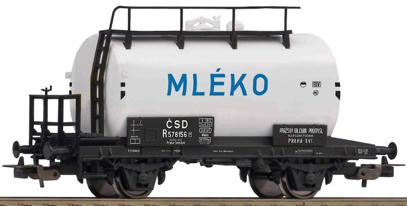 PIKO 27717 H0 Cisternový vůz MLÉKO, ČSD, Ep.III | pkmodelar.cz