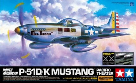 Tamyia 60323 North American P-51D Mustang (Pacific Theater) 1:32