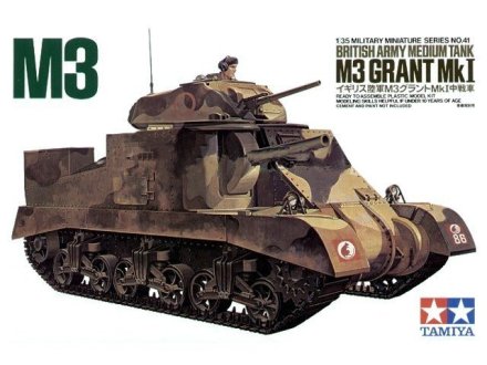Tamiya 35041 M3 Grant Tank 1:35