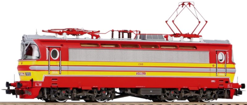 PIKO 51380 H0 Elektrická lokomotiva S499 Laminátka, ČSD, Ep.IV | pkmodelar.cz