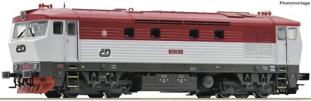 ROCO 7310054 H0 Dieselová lokomotiva 749.218 Bardotka, ČD, Ep.V, DCC ZVUK