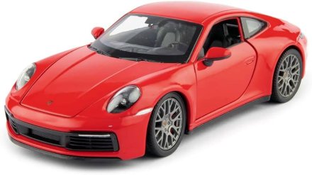 Welly auto 1:24 Porsche 911 Carrera 4S červená