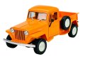 Model auta Welly 1:24 1947 Jeep Willys Pickup orange | pkmodelar.cz