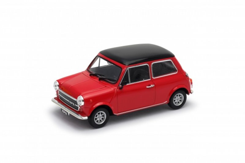 Model auta Welly Mini Cooper 1300 (červená) 1:24 | pkmodelar.cz