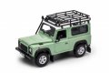 Model auta Welly Land Rover Defender (zelená) 1:24 | pkmodelar.cz