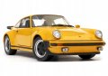 Model auta Welly Porsche 911 Turbo (žlutá) 1:24 | pkmodelar.cz